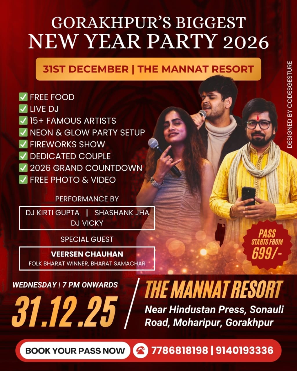 Gorakhpur's Biggest New Year Party 2025